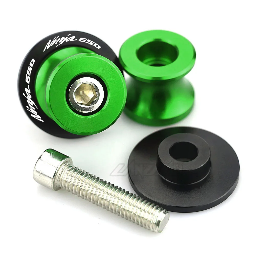 M8 NINJA650 катушки мотоциклетного маятника задняя подставка винты слайдеры CNC