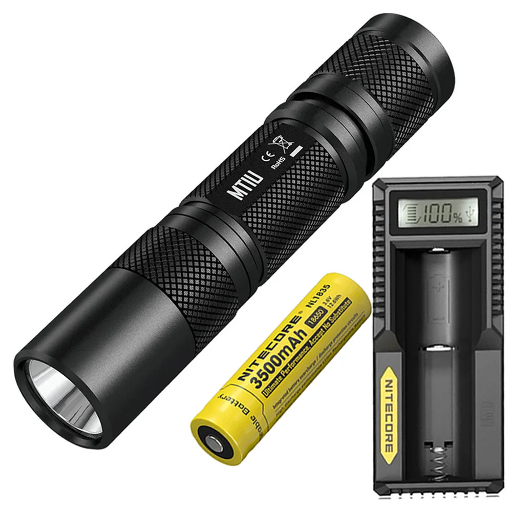 NITECORE MT1U UV Flashlight 900mW 365nm wavelength cold light source handy ultraviolet outdoor torch searching rescue light - Испускаемый цвет: MT1U NL1835 UM10