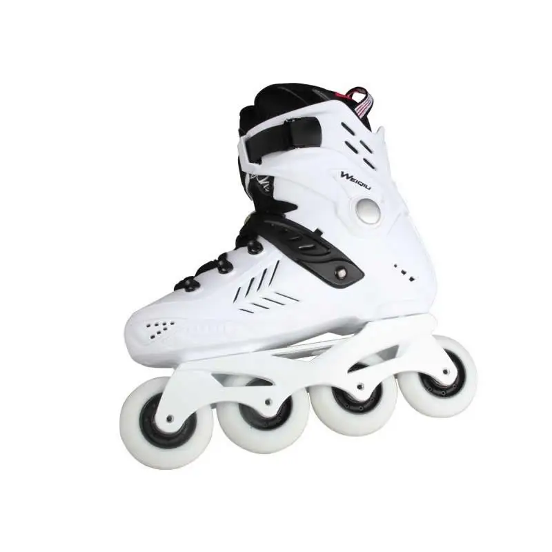 

Pvc Adult Roller Skates Shoes Skating Shoes Sliding Inline Sneakers 4 Wheels Skate For Outdoor Training Gym Sports Girl Women