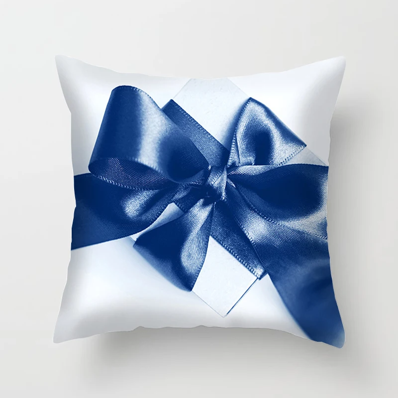 1 шт. синий узор Чехлы для подушек полиэстер 43*43 см ухода за ребенком мам наволочка