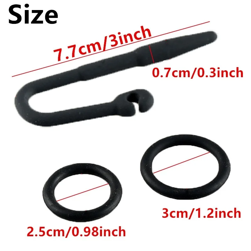 

Silicone Urethral Sounds with Glans Ring Male Penis Plug Dilator Urethral Catheter Penis Sounding Sex Toy Men
