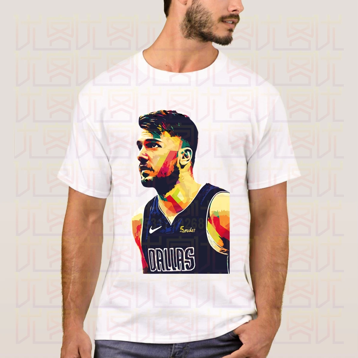 Новые 2020 летние лука Doncic логотип 100% одежда из хлопка на каждый день унисекс