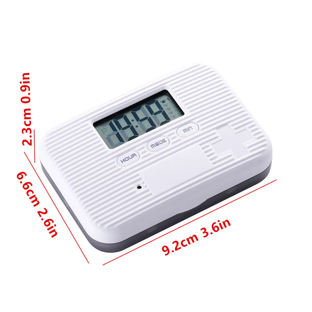 Электронный таймер будильник с функцией сильного вибрационного разделения