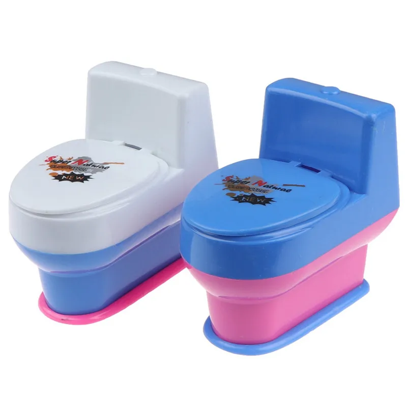 

Mini Funny Prank Squirt Spray Water Toilet Closestool Joke Gag Toy Desktop Gift Kids Children Baby Toys