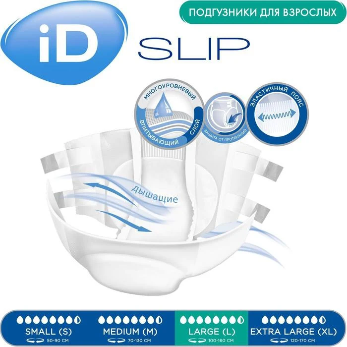 Рисунок 3 - Подгузники для взрослых iD Slip