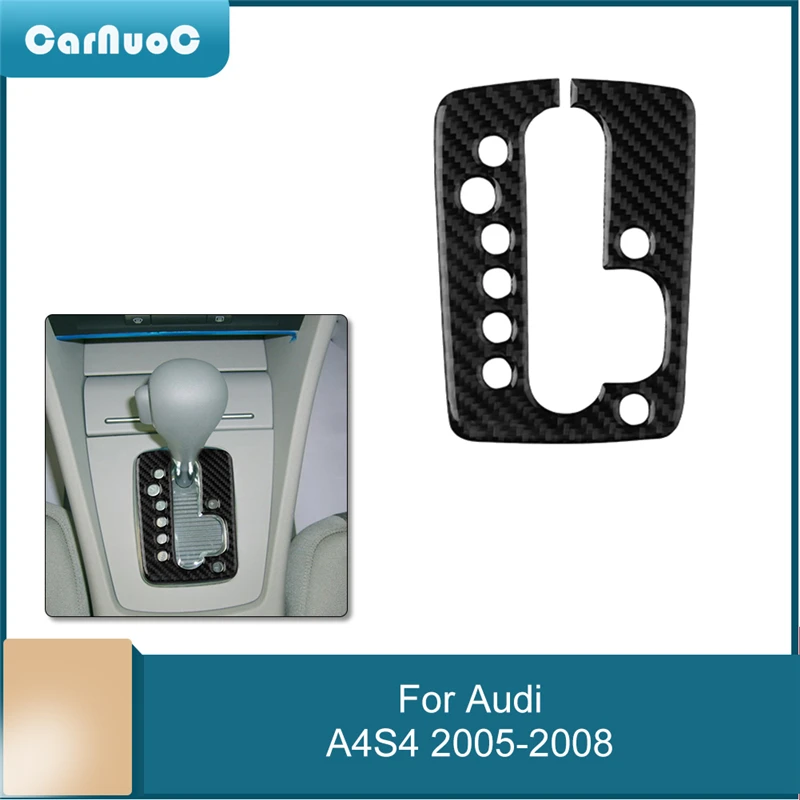 

1 шт., декоративное кольцо из углеродного волокна для audi a4 s4 2005-2008