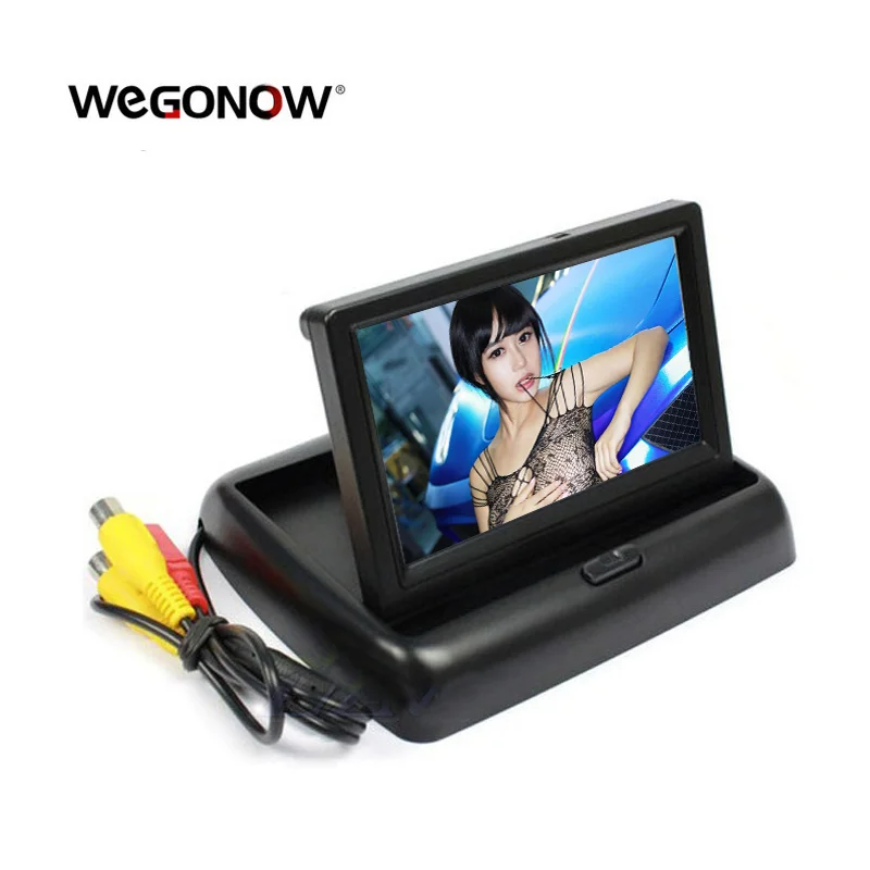 

Skyshadow 4.3" 4.3 inch TFT LCD display monitor car DVD players LCD monitor Color Car Rearview Monitor for Car Reverse camera