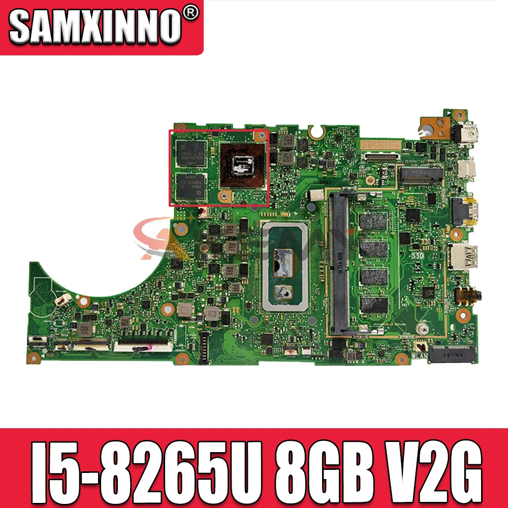 

P5440FF P5440UF original mainboard with I5-8265U 8G V2G FOR ASUS P5440FA P5440FB P5440UB P5440UA P5440U laptop motherboard