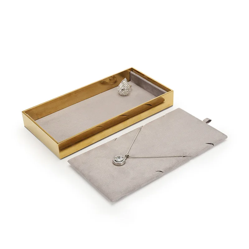 New Necklace Pendant Display Stand Manufacturer Metal Frame Jewelry Props Jewelry Display Plate Jewelry Storage Rack Spot