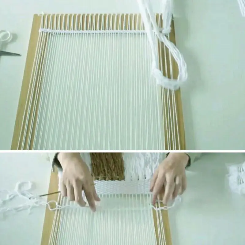 Детский квадратный вязаный ткацкий станок ручная модель для детей | Игрушки и