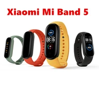 sport band smart watch band for xiaomi mi band 5 strap miband 5 nfc smart bracelet silicone wrist strap mi band 5 global version