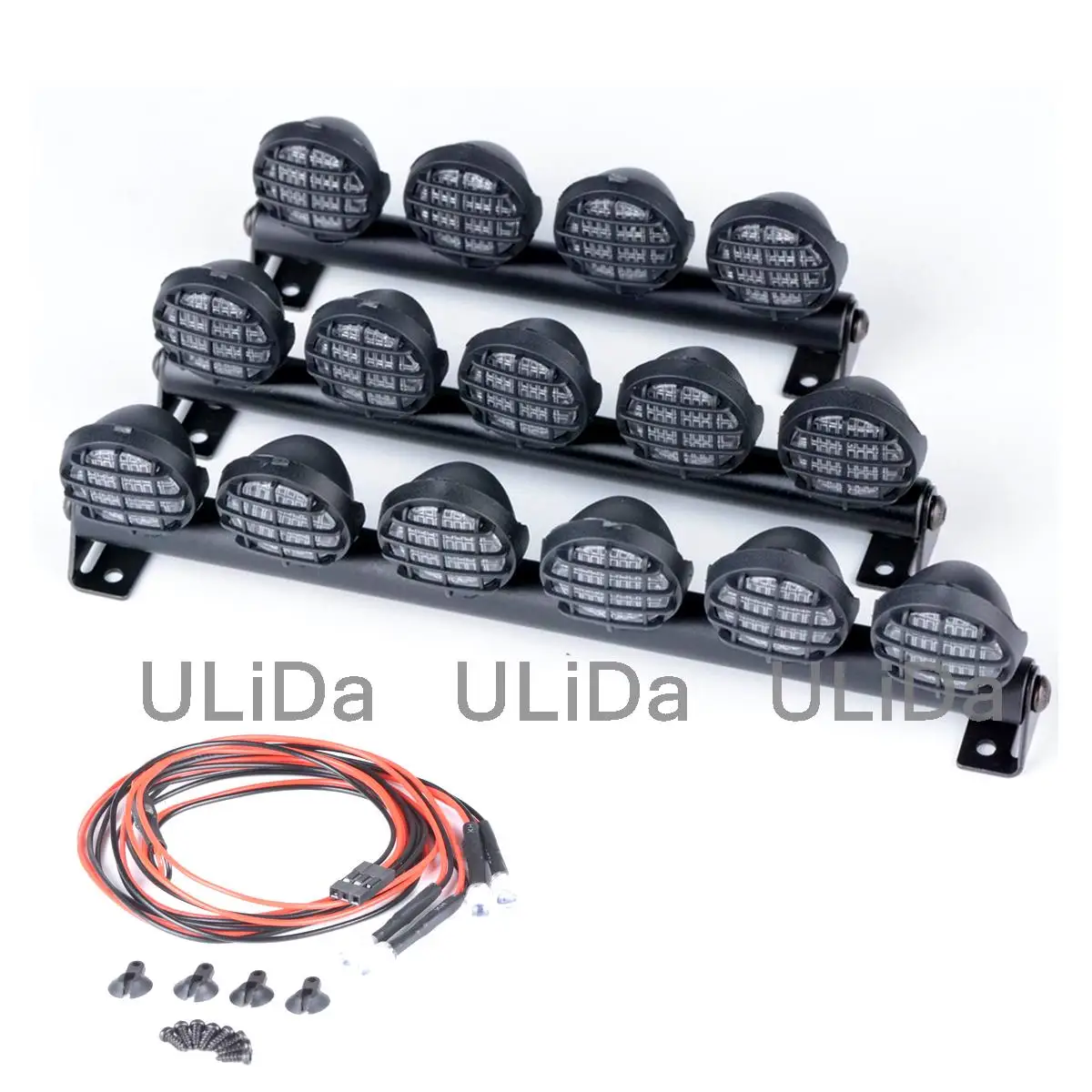 

RC Car 4 LED 5 LED 6 LED Multi Function Ultra LED Light Bar Lamp 5 Modes Aluminum 1/10 1/8 Rock Crawler Axial Tamiya D90 SXC10