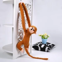 new arrivals 60cm hanging monkey long arm plush baby toys doll kids gift plush toy dark brown gifts for baby kids