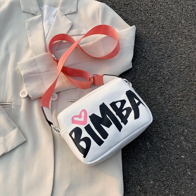 2021 популярная универсальная маленькая квадратная сумка с принтом