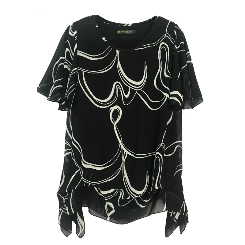 Блузка женская с коротким рукавом рубашка одежда для женщин топы модные женские