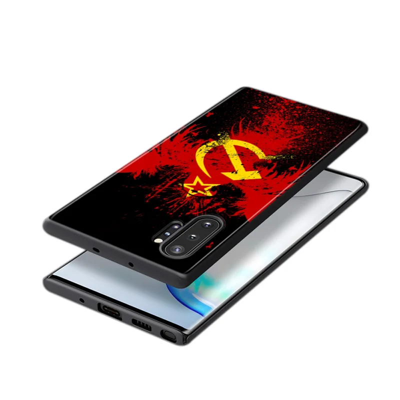 

Soviet Union USSR Grunge Flag For Samsung Galaxy Note 20 Ultra 10 9 8 S10 S10E S9 S8 S7 S6 Edge Plus Pro 5G Phone Case