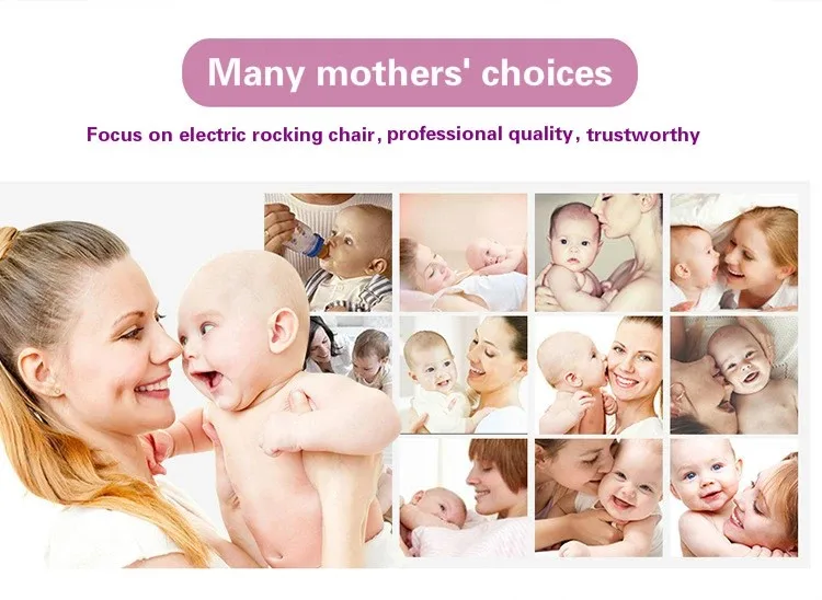 Подарок для новорожденных, многофункциональное музыкальное Электрическое Кресло-Качалка для младенцев, комфортное детское кресло-качалка, складное кресло-качалка для детей 0-3 лет