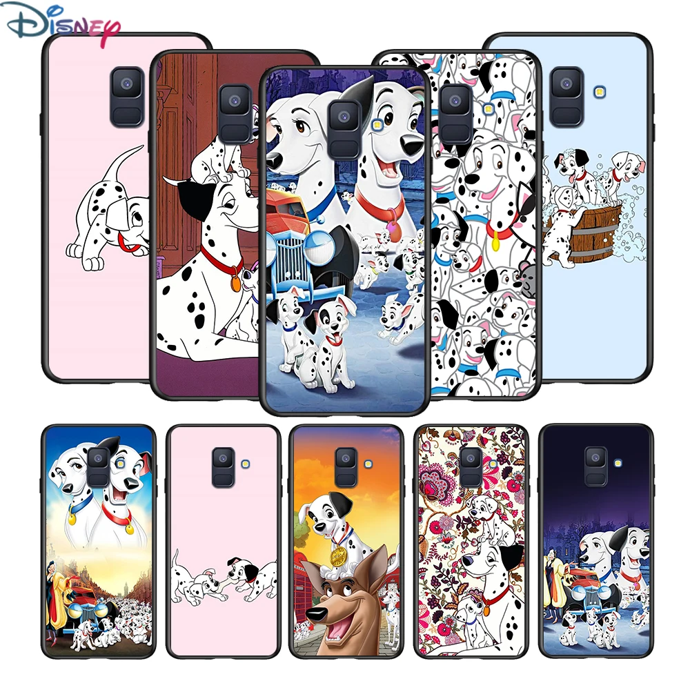 

Disney 101 Dalmatians For Samsung Galaxy A8 A9 A7 A750 A6 A5 A3 A6S A8S Star Plus 2016 2017 2018 Black Phone Case