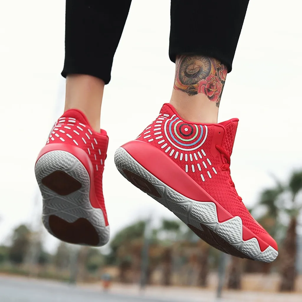 Новая Баскетбольная обувь для мужчин и женщин мужские высокие спортивные