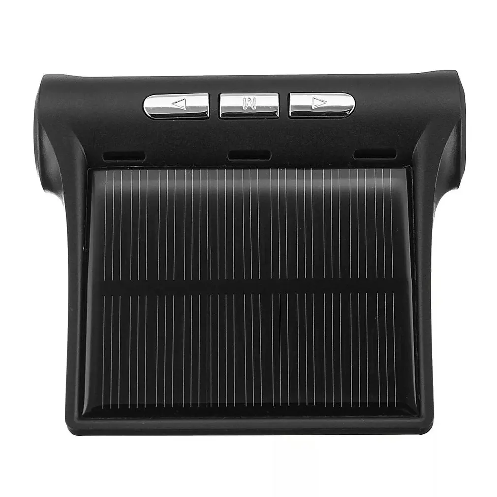 

T2 Car Solar Wireless Tire Pressure Monitor System Tpms Car Tire Pressure Temperature Detection System