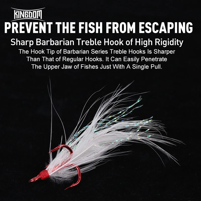 

Kingdom Metal Fishing Lures 5g 10.5g 14g 21g Feather Hook Leaf Spoon Spinnerbait Sequins Wobbler Pesca Trolling Hard Swim Baits