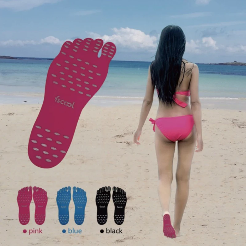 

Beach Insole Shoe Cover Waterproof Non-Slip Beach Foot Patch Non-Slip Swimming Invisible Foot Patch Rain Boots Shoe Cover S-XXL
