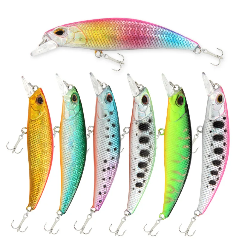 2019 приманка в виде гольяна для рыбалки новая жесткая искусственная 60 мм 4 5 г