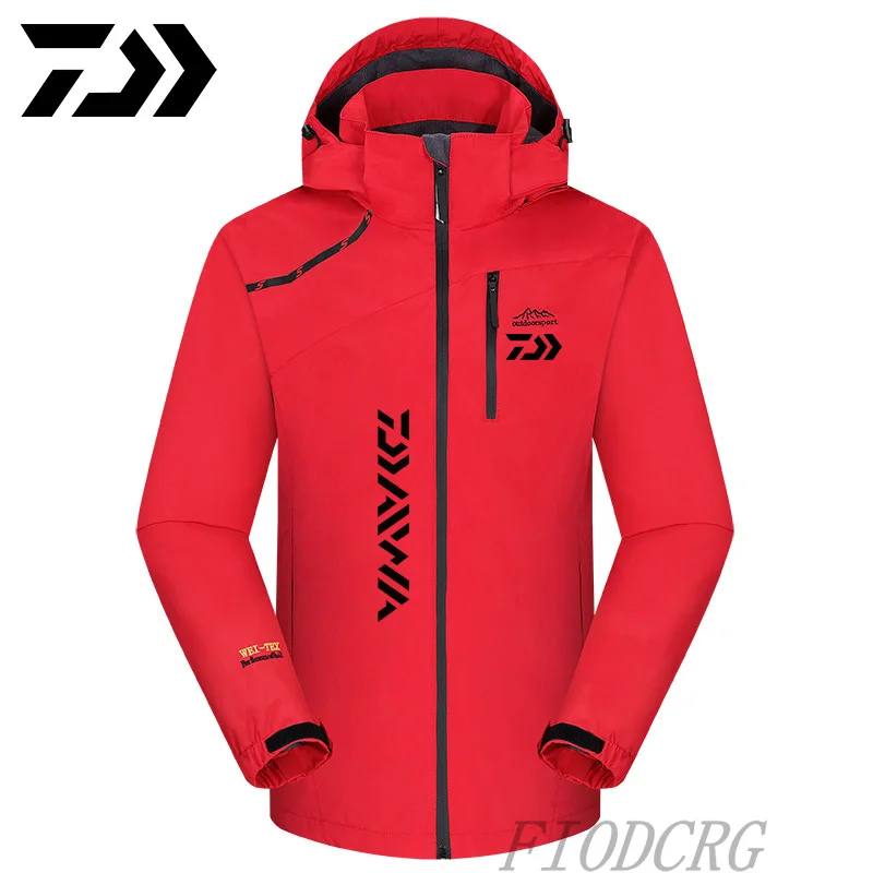 

New DAIWA Fishing Clothes Autumn Winter Camping Fishing Clothing Men Outdoor Camouflage Fishing Jackets Daiwa Fishing Clothes