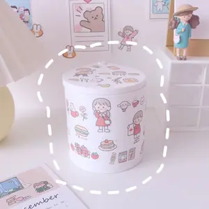 Милый многослойный ящик для хранения ювелирных изделий, креативный портативный вращающийся органайзер для серег, ожерелий, чехлов, пластиковый вращающийся ящик для девочек