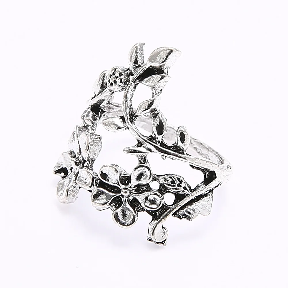 Комплект женских колец из 4 предметов в винтажном стиле|Кольца| |