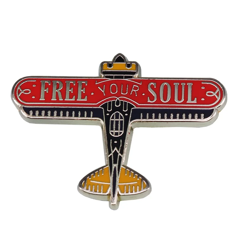 

SP575 Funny Metal Enamel Pin and Brooches Bag Clothes Lapel Pin Badge Brooch Denim Shirt Lapel Pins Gift