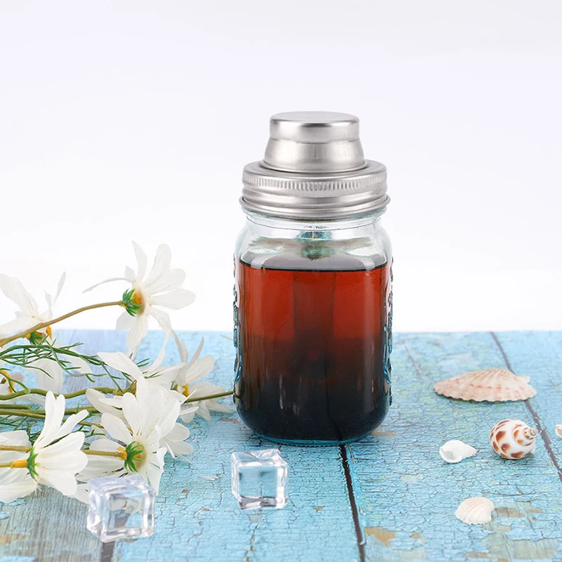 Крышки для шейкера Mason Jar 2 шт. в упаковке коктейли коктейлей или сухое тереть