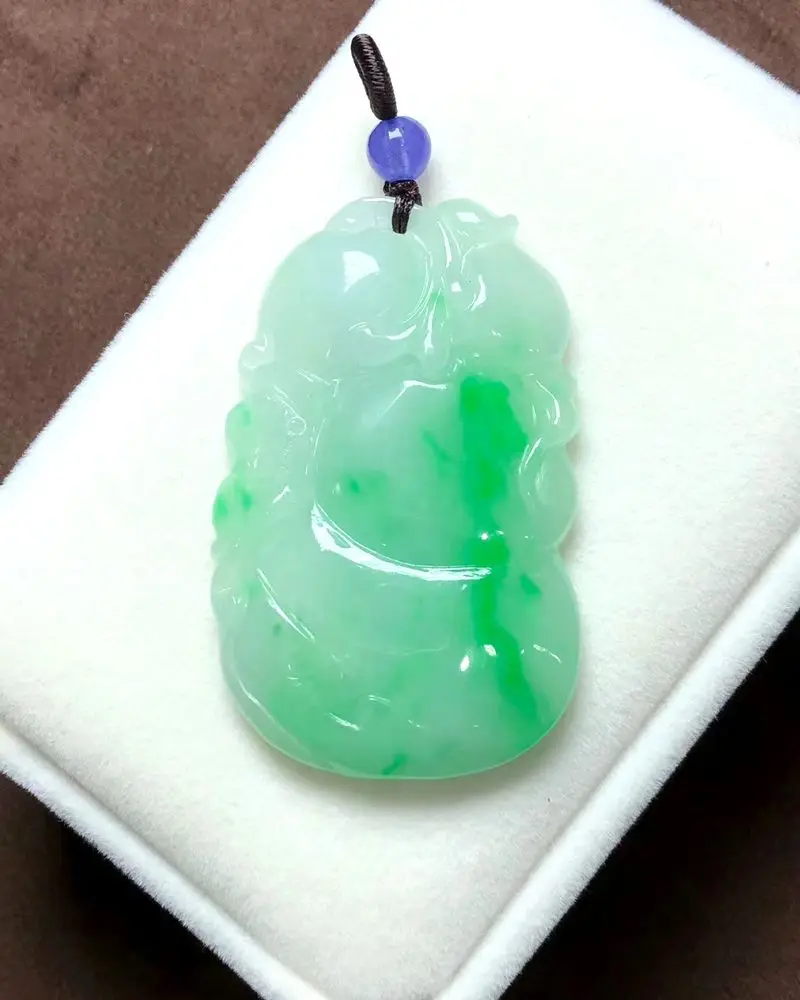 Подвеска из натурального нефрита персика Мьянмы подвеска амулет подвесные
