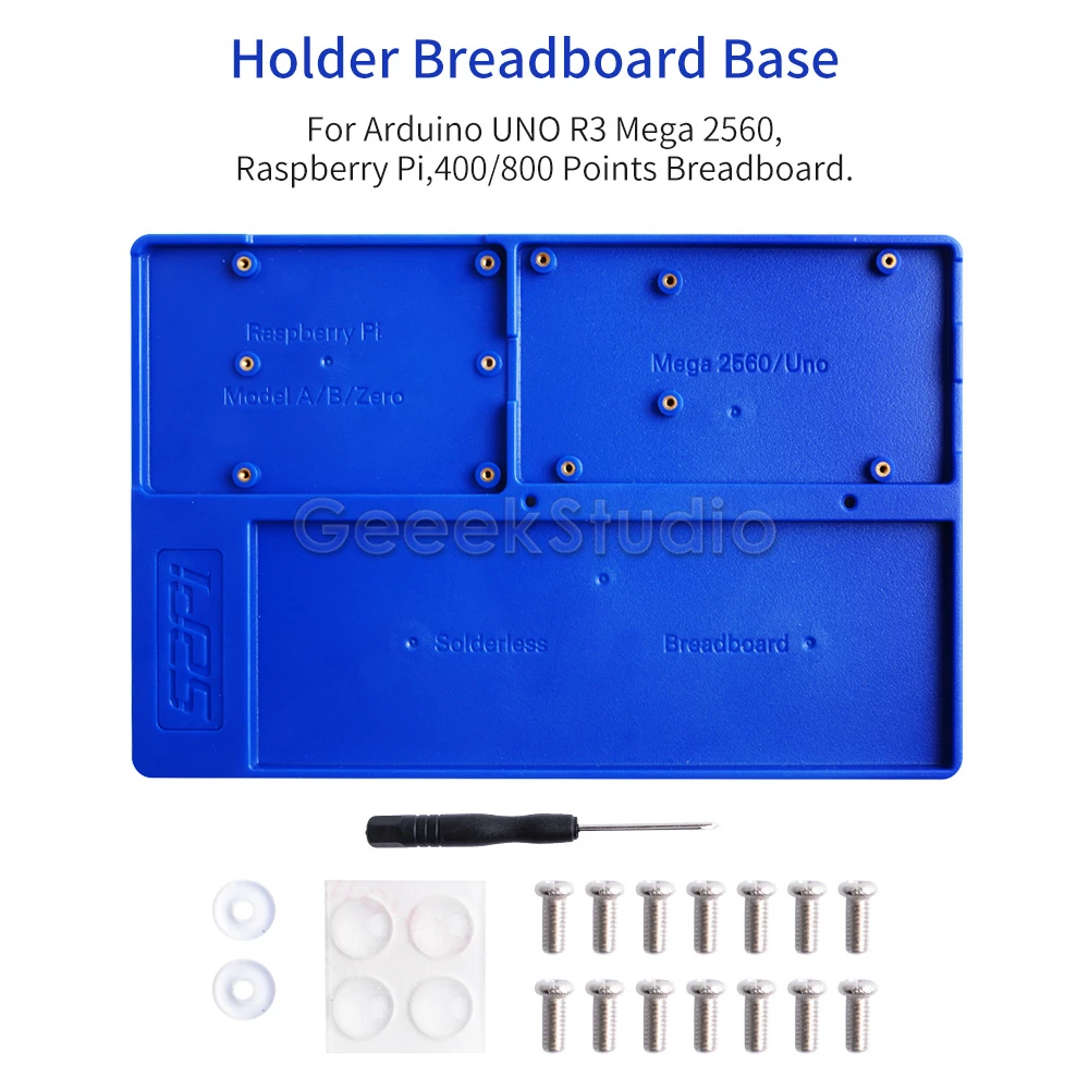 ABS эксперимент держатель платформы макет развития для Raspberry Pi 4B/3B+/3B/2B/B+, Zero/W, Mega 2560