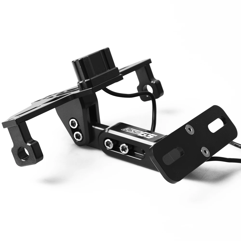 Для BMW F650GS F 650 GS 2000 2001 2002 2003 2004 2005 2006 Мотоцикл Регулируемый Кронштейн номерного
