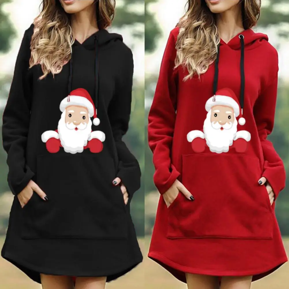 

Cute Stylish Wear Resistant New Year Hoodie Oversized Spring Sweatshirt Long Sleeve for Daily Wear