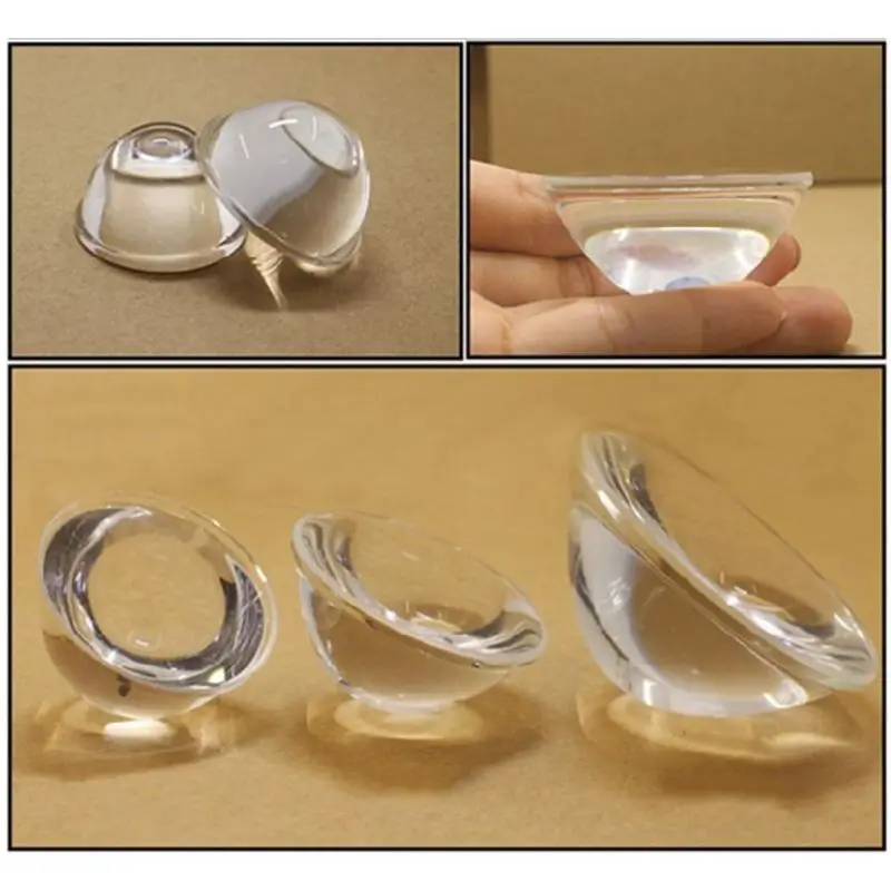 

High power led lens, no rim diameter 28mm to 100mm optional, convex glass plane lens, optical focus lens