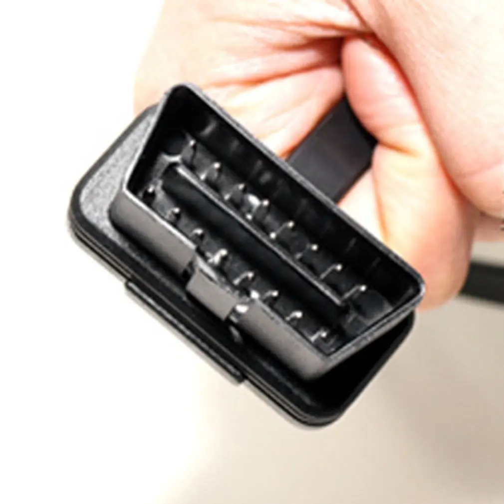 Portable 16 Pin 8 Core OBD2 Extension Cable Male To Female Connection Flat Line Professional Diagnostic for Cars |