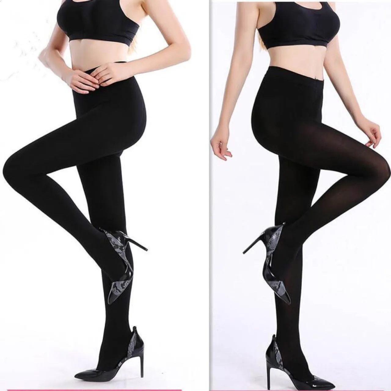 Лидер продаж классические сексуальные женские непрозрачные колготки толстые