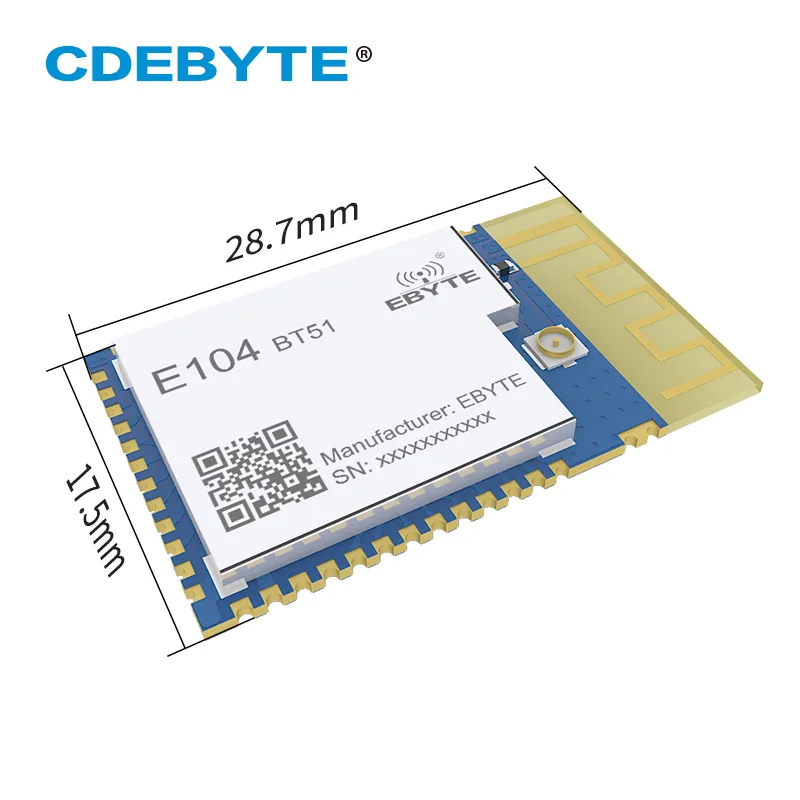 CC2640R2F BLE 5 0 Модуль Bluetooth 2 4 ГГц iBeacon E104 BT51 низкая Мощность 5dBm антенна PCB SMD UART