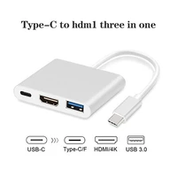 0 15m hdmi 4k aluminum shell three in one high definition adapter cable usb3 0