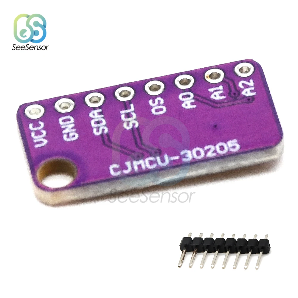 Высокоточный низковольтный модуль датчика температуры тела 2 7-3 3 В MAX30205 Φ