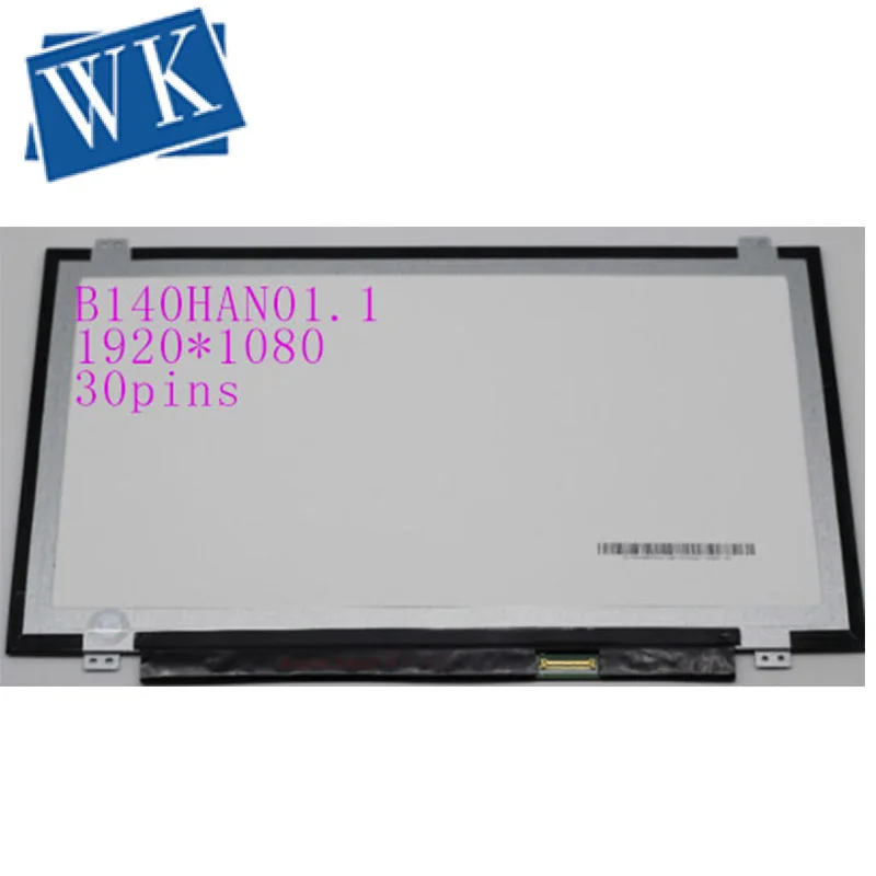 Ноутбук светодиодный B140HAN01.1 B140HAN01 B140HAN01.2 B140HAN01.3 Full-HD ЖК-экран ips FHD 1920*1080 eDP Дисплей Матрица