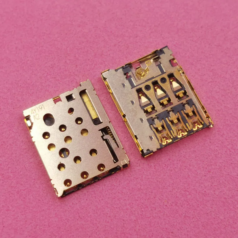 

10Pcs Sim Card Reader Slot Tray Holder Connector For Blackberry Passport Q30 Sony Xperia C4 E5303 E5306 E5353 E5363 Socket Plug