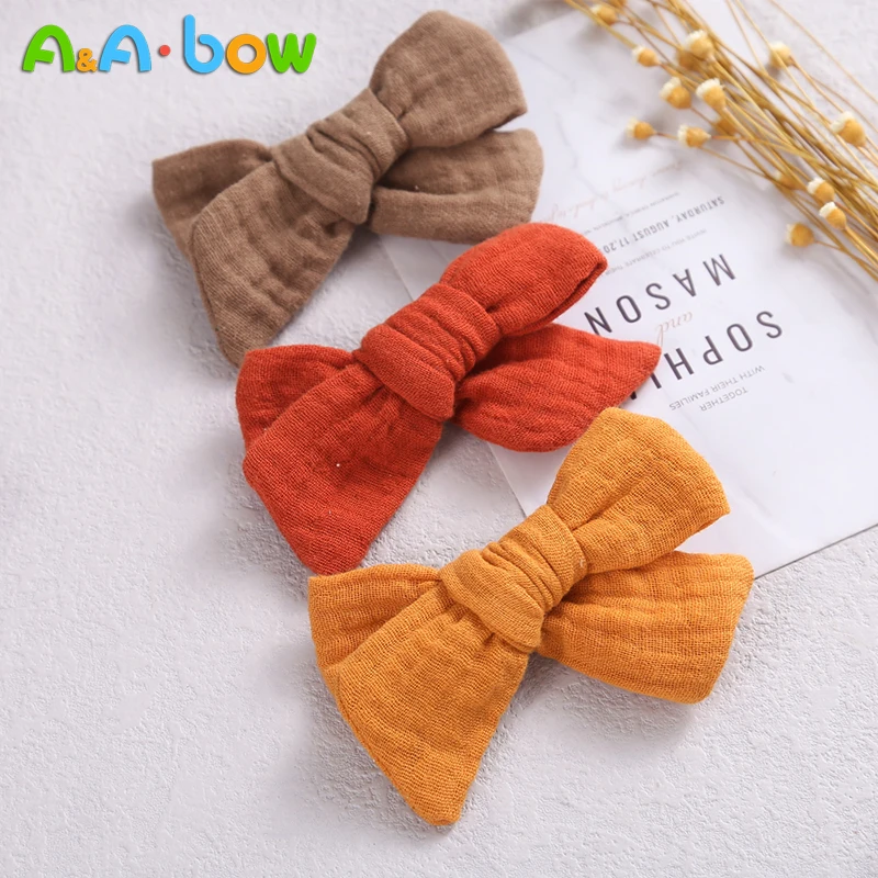 

20 Colors Lovely Baby Hair Clips for Girls Kids Hairgrip Solid Color Hair Accessories Bow Clips for Baby Girl Headwear