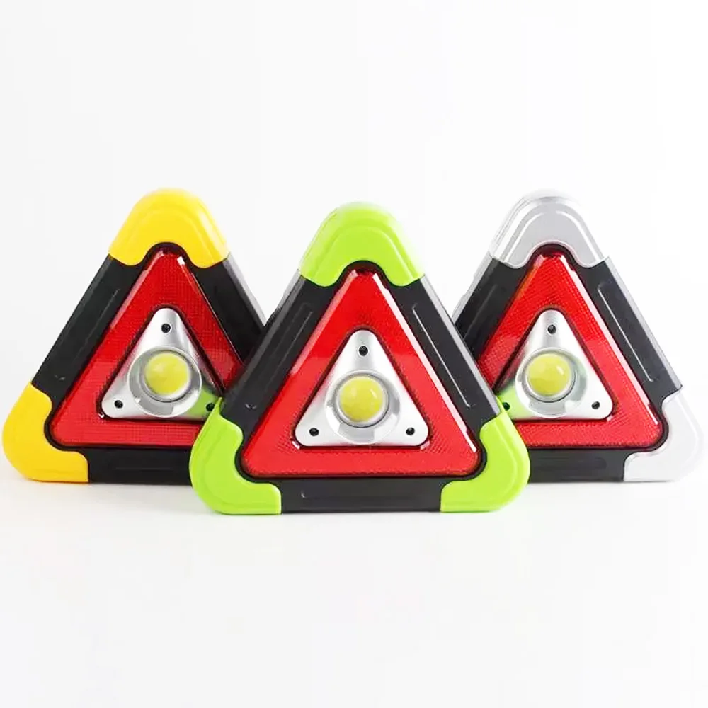 Мультифункциональный аварийный знак COB LED светильник треугольный