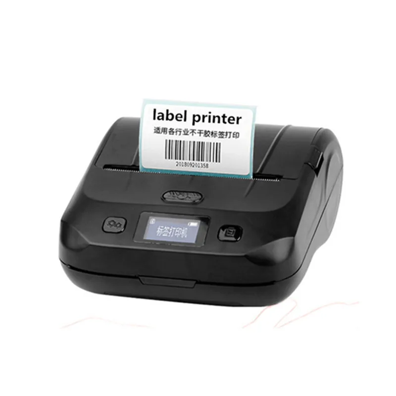 

Portable thermal label printer clothing tag jewelry supermarket shelf price sticker barcode mobile phone Bluetooth label printer
