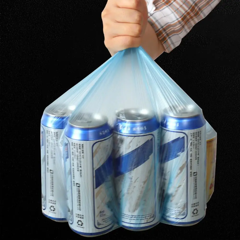 5 рулонных больших многоцветных мешков для мусора мешки ванной комнаты спальни