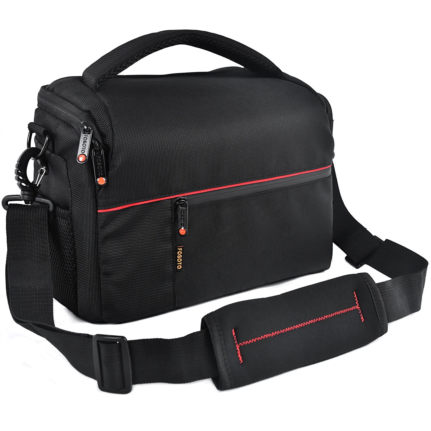 Bolsa de Ombro para Câmera Digital à Prova D’água de Nylon para Lente da Câmera Dslr Fusitu Canon 60d 80d Sony A6000 a7 Iii Nikon Z50 M50 600d