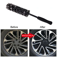 universal car wash wheel brush portable pp handle wool brush wheel tire brush car cleaning brush car washing wheel cleaner wash